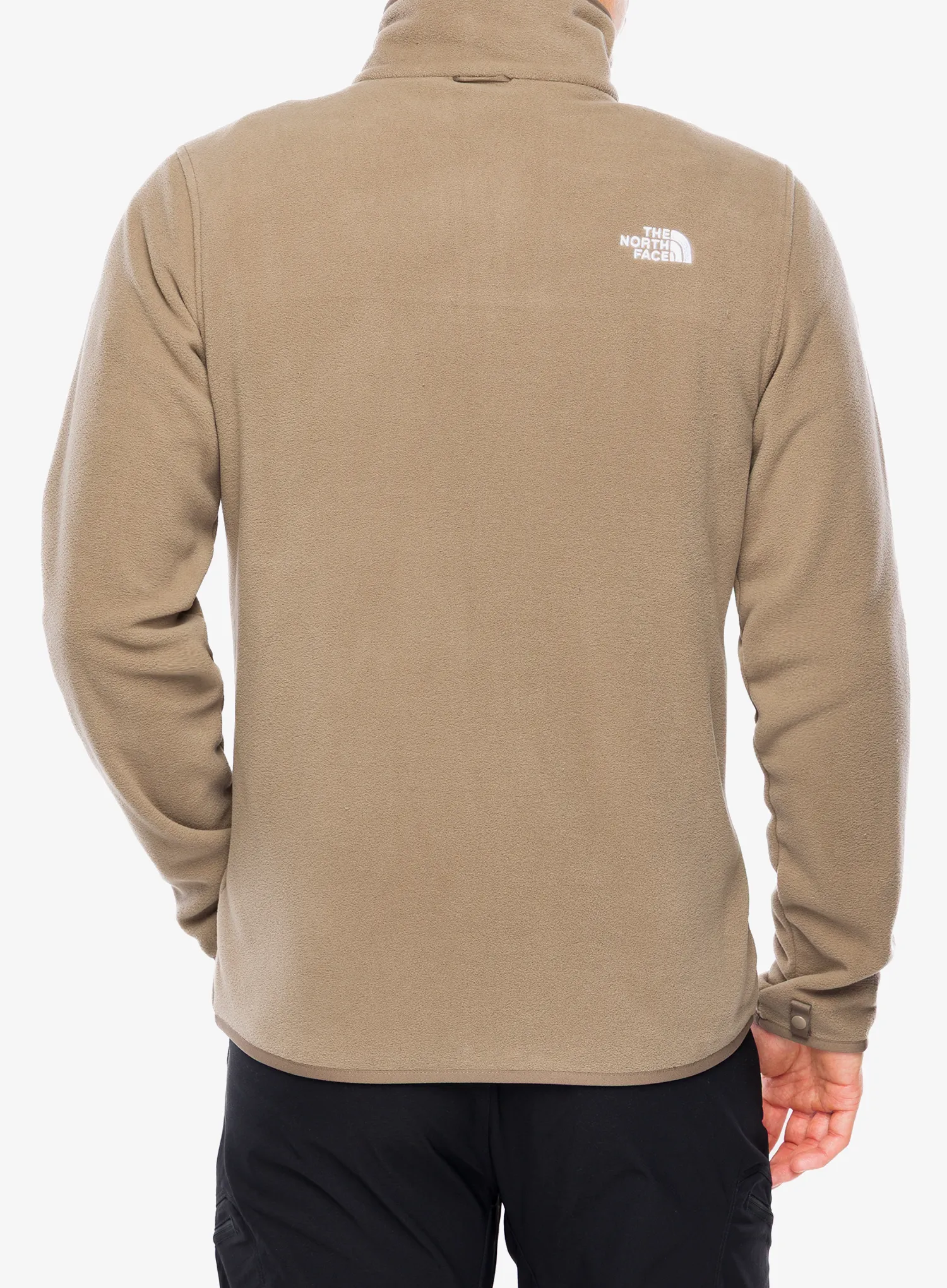 Fleecová mikina The North Face Glacier Fleece Jacket - mocha brown