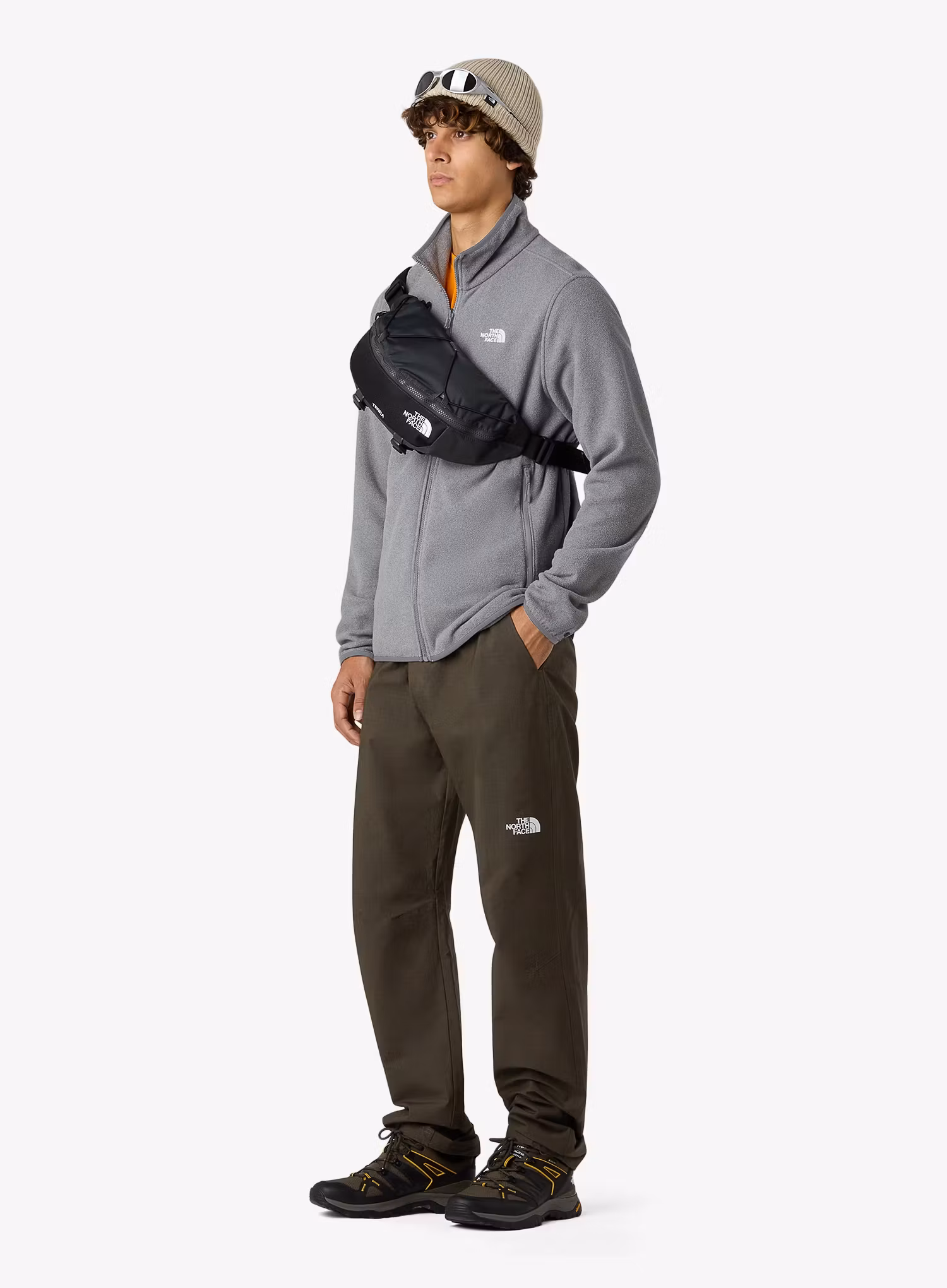 Fleecová mikina The North Face Glacier Fleece Jacket - tnf mid grey heather