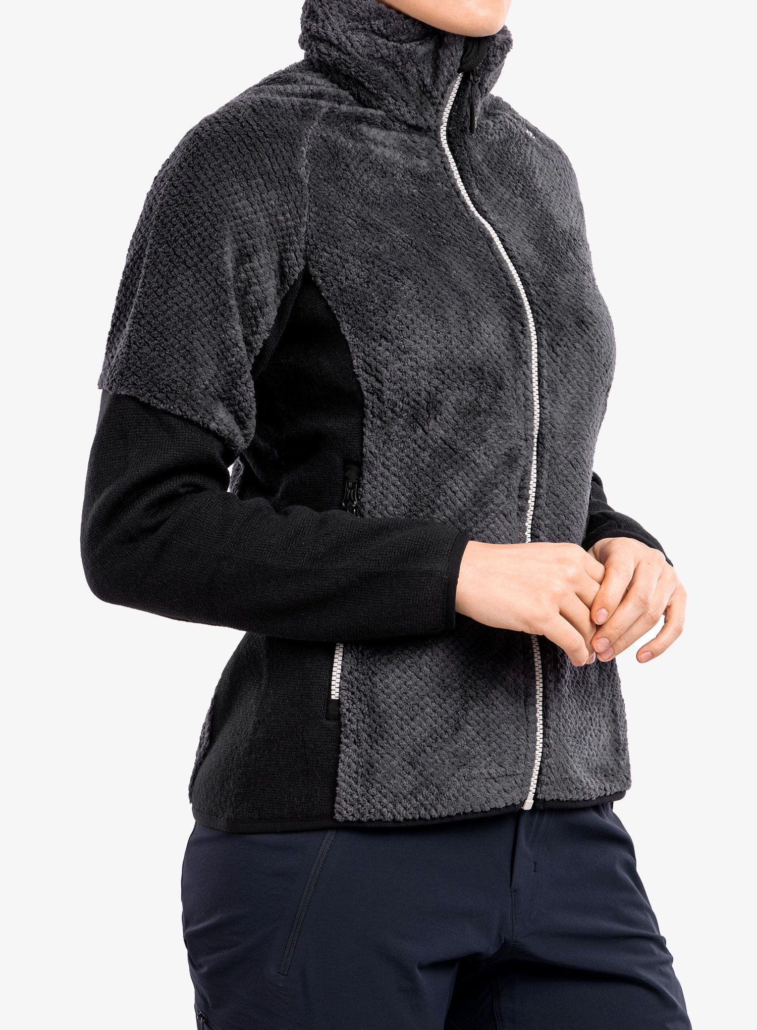 Fleecová bunda dámská CMP Carmela Jacket - black
