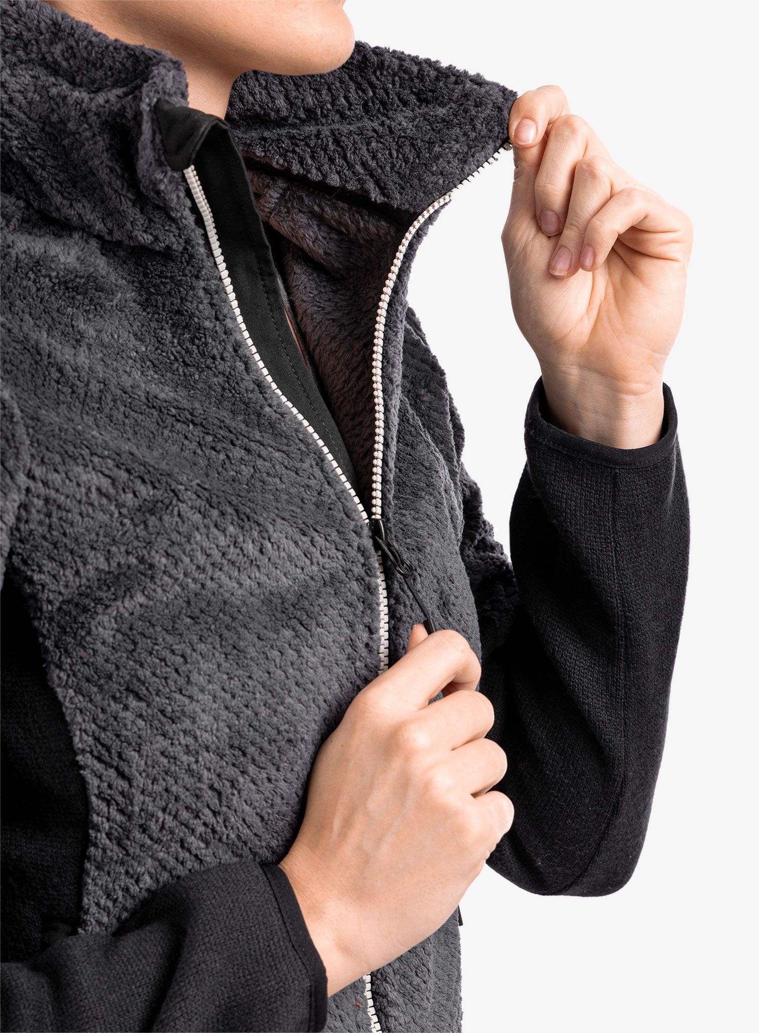 Fleecová bunda dámská CMP Carmela Jacket - black