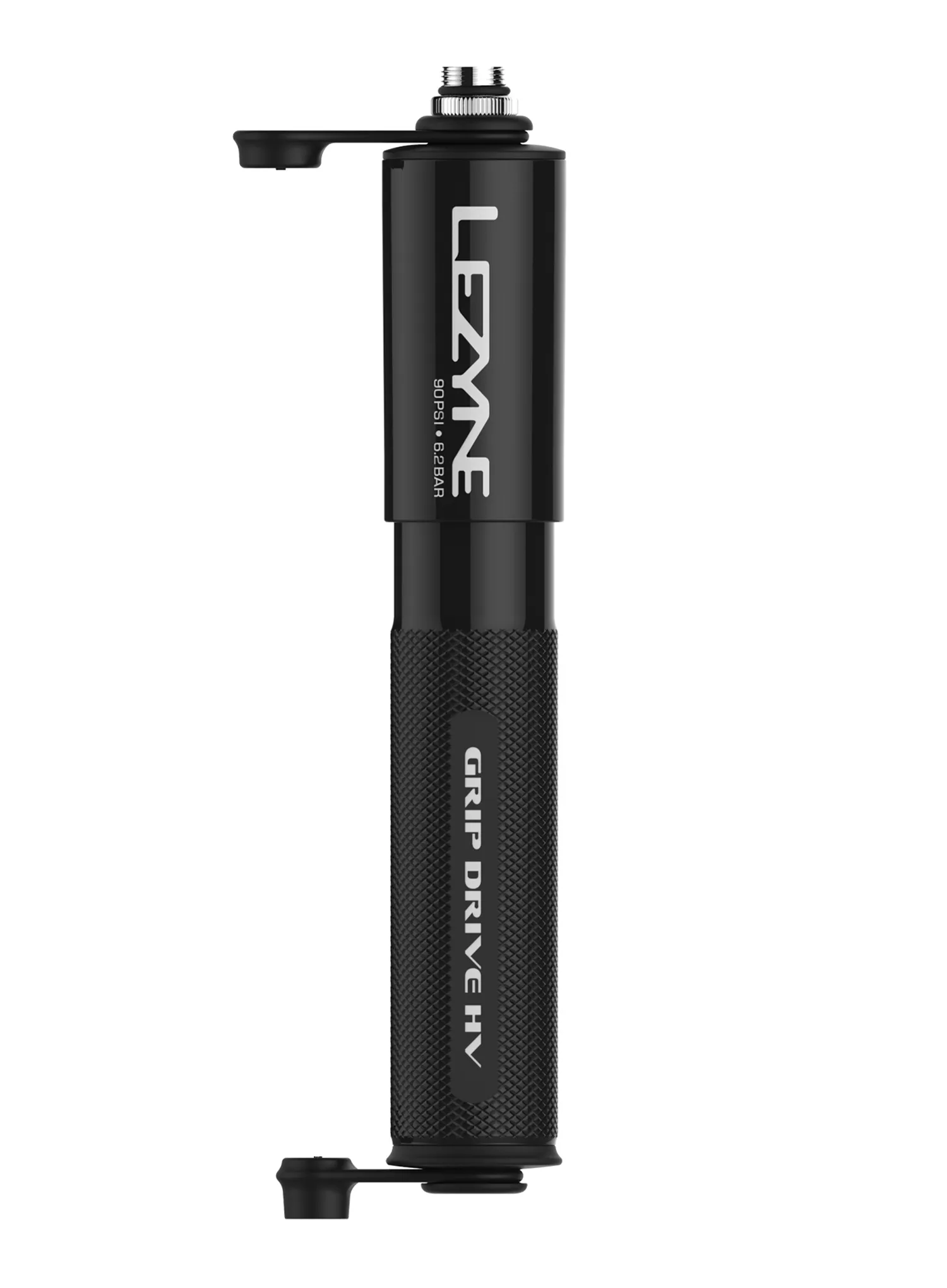 Hustilka na kolo Lezyne Grip Drive HV S - black