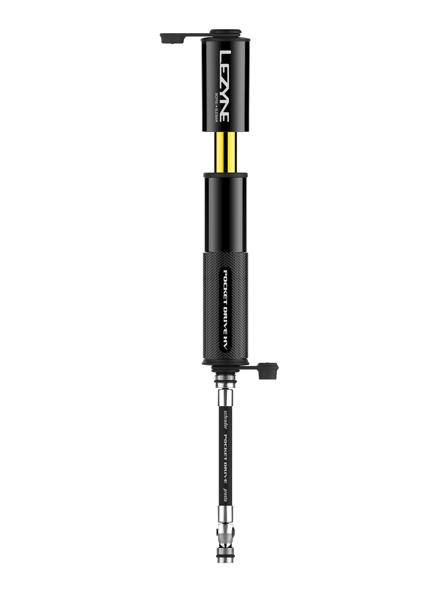 Pumpička na kolo Lezyne Pocket Drive HV - black