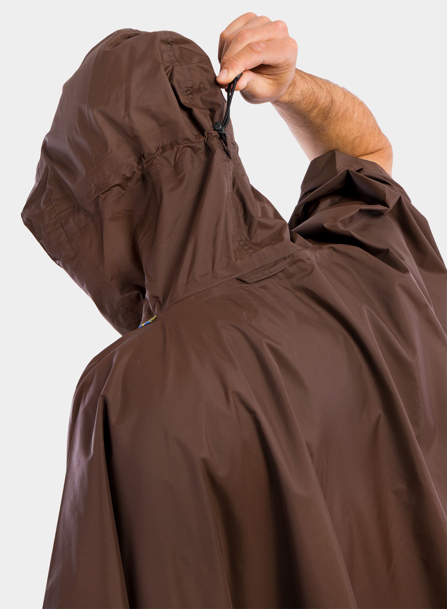 Pončo Fjallraven Poncho - dark olive