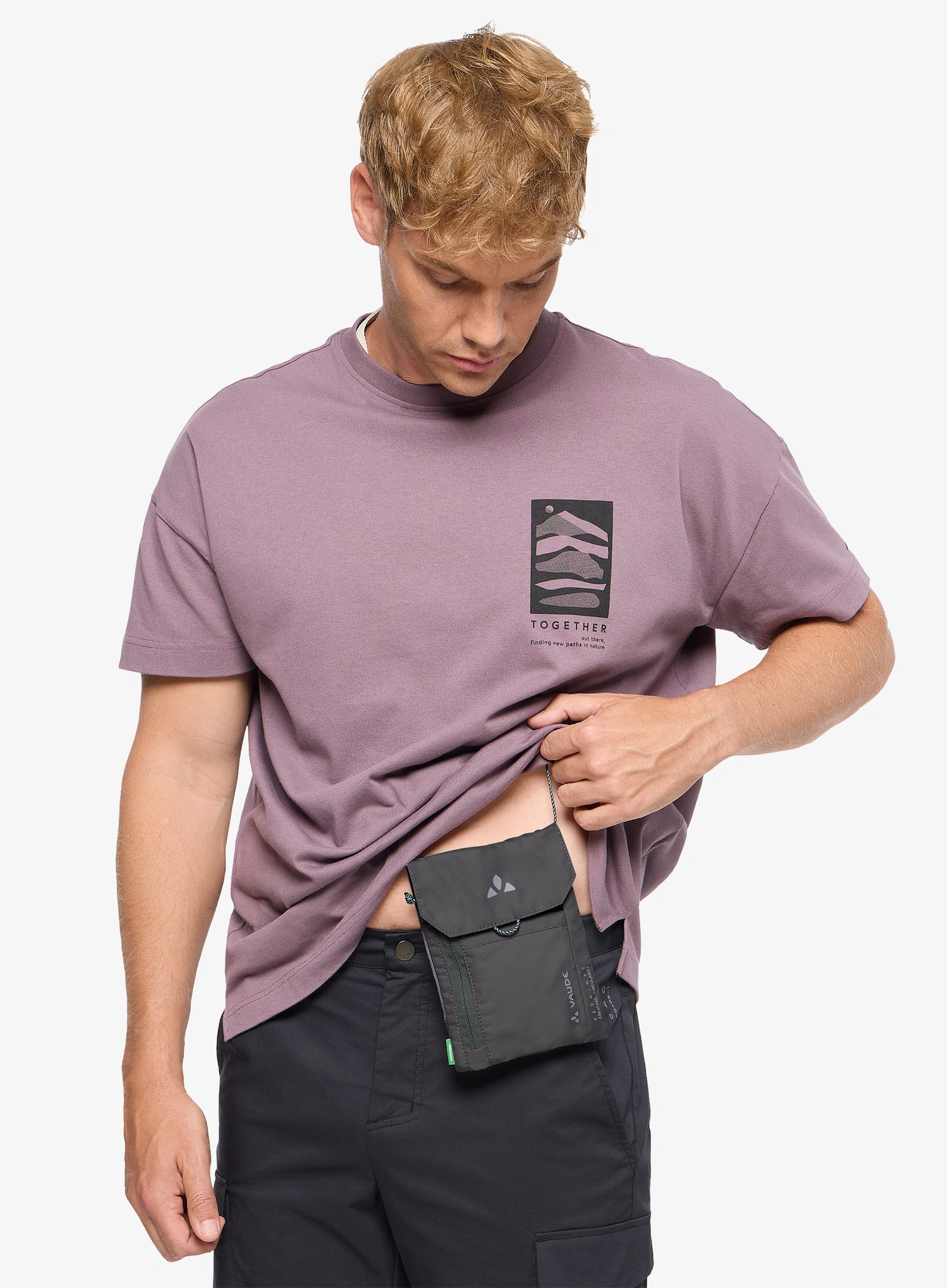 Peněženka Vaude NeckWallet - black
