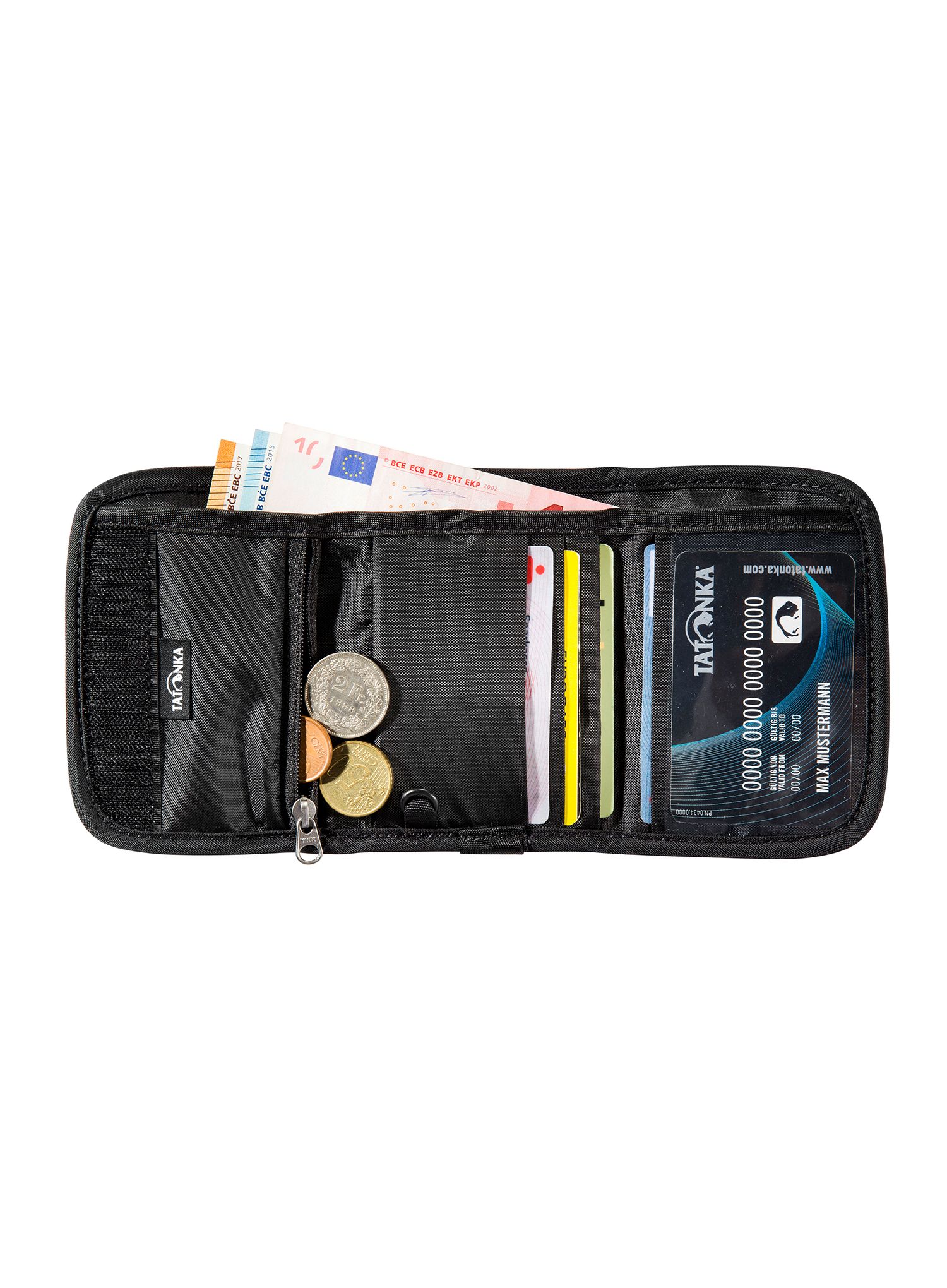 Peněženka Tatonka Folder RFID B - black