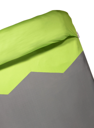Prostěradlo Klymit Double V Sheet Pad Cover - green/grey