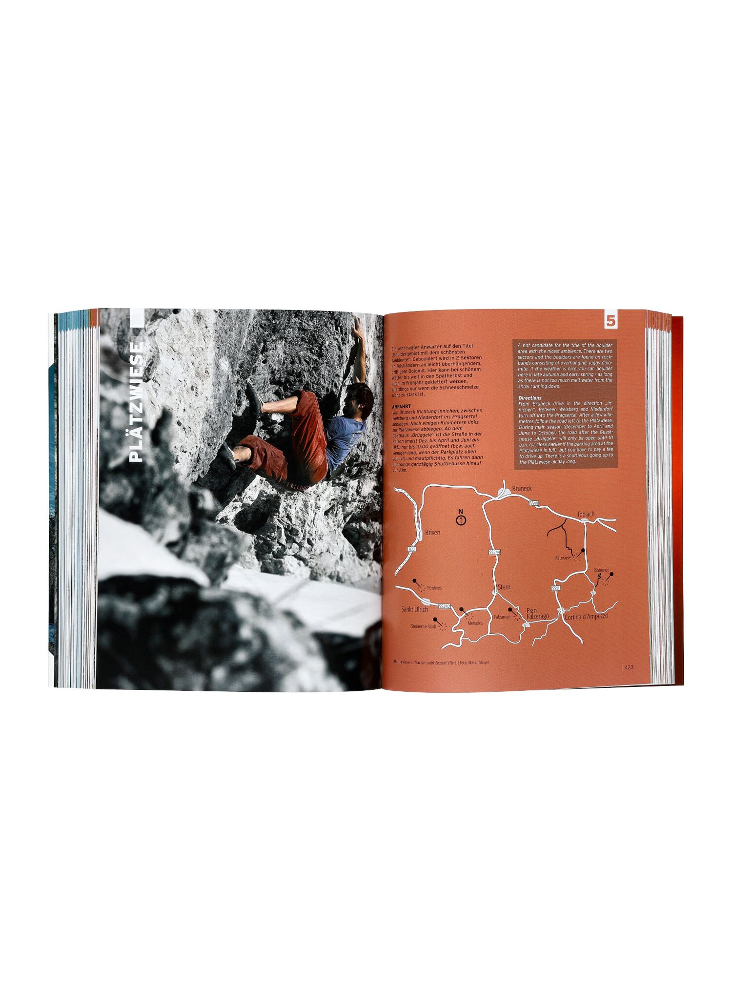 Průvodce Panico Alpinverlag Bouldering Guide Alps en Bloc Volume 2