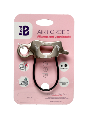 Slaňovací a jistící brzda Beal Air Force 3 - stone