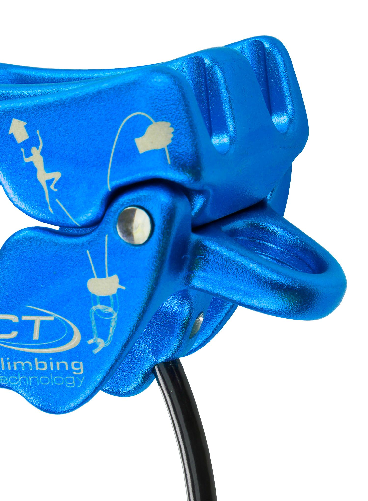 Slaňovací a jistící brzda Climbing Technology/SKYLOTEC Be-Up - blue/blue