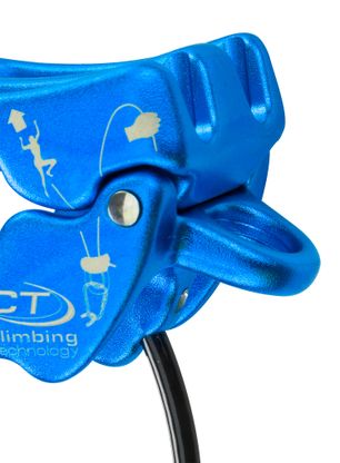 Slaňovací a jistící brzda Climbing Technology/SKYLOTEC Be-Up - blue/blue