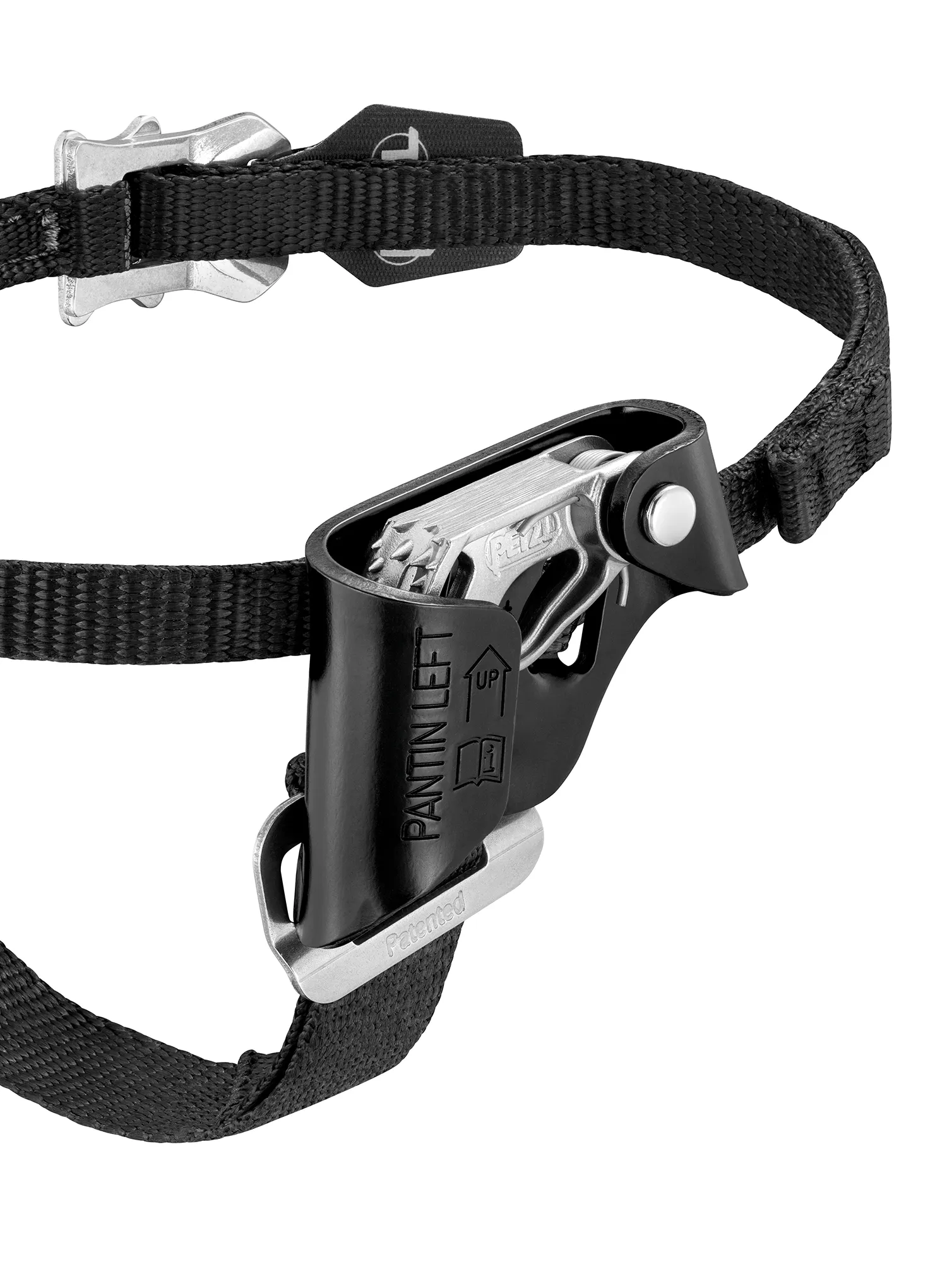 Blokant pro pohodlný výstup po laně Petzl Pantin Left - black