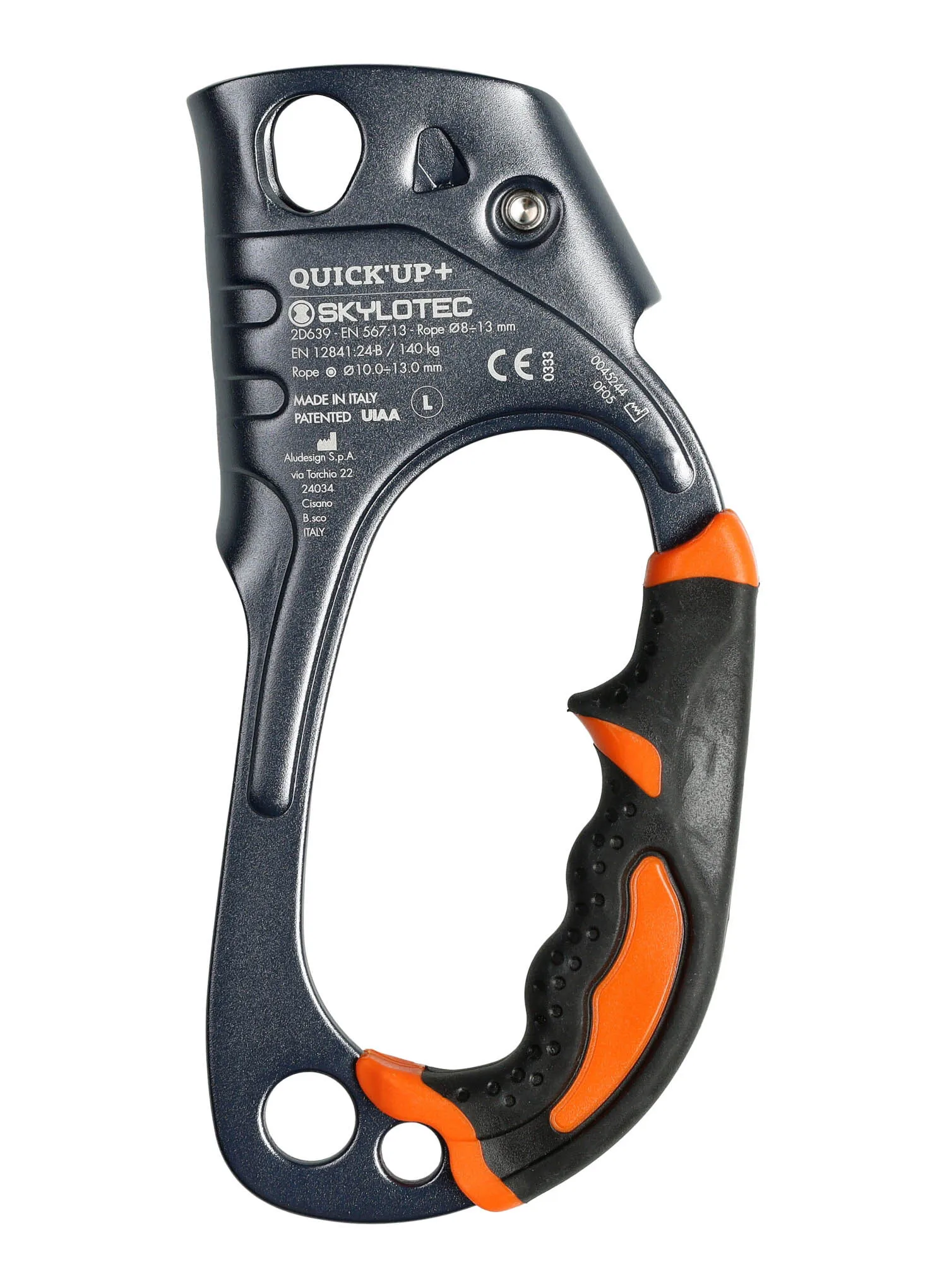 Blokant SKYLOTEC Quick-Up + Left - titanium