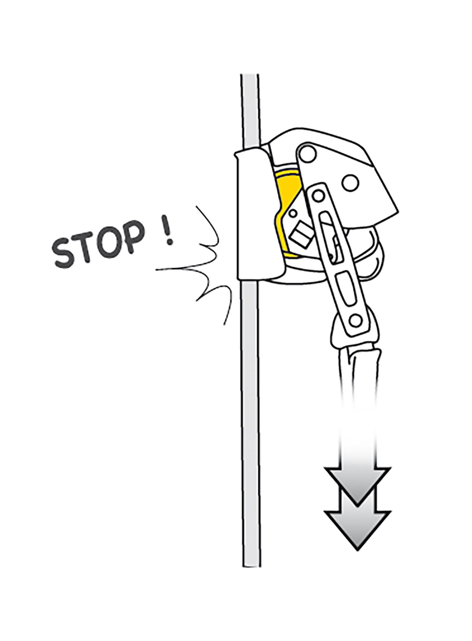 Jistící pomůcka Petzl Asap Lock