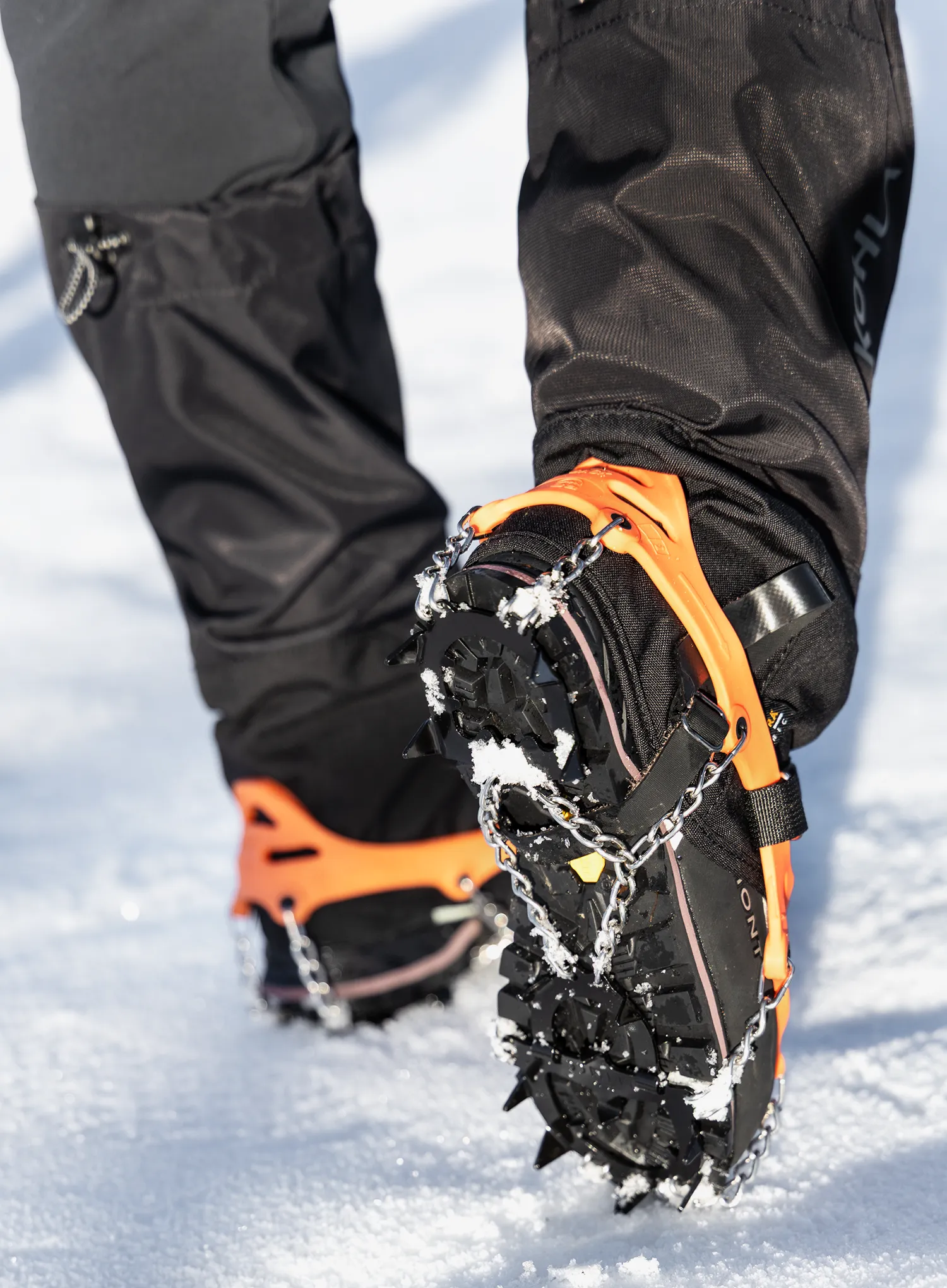 Nesmeky na boty 8a Hiking Crampons - orange