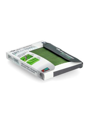Ručník Sea To Summit DryLite Towel Antibacterial S - lime