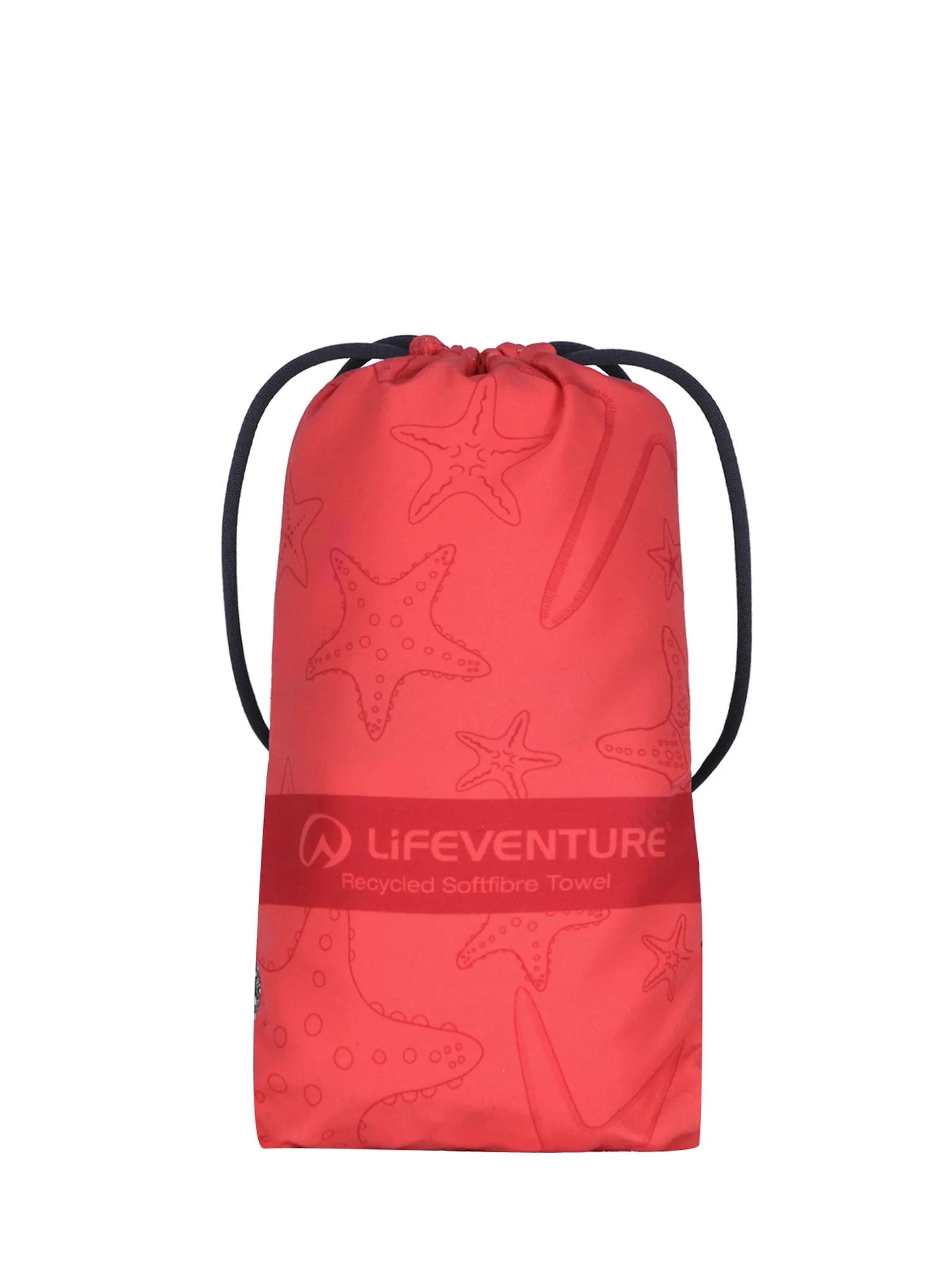 Rychleschnoucí ručník Lifeventure Recycled SoftFibre Trek Towel - starfish
