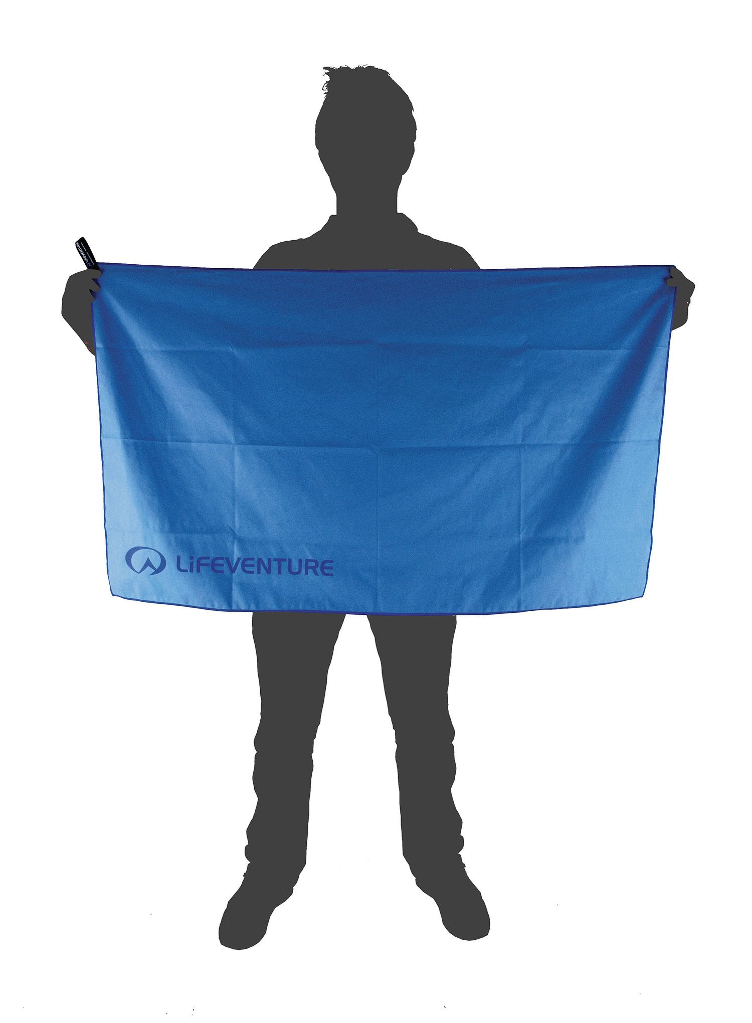 Rychleschnoucí ručník Lifeventure MicroFibre Trek Towel L - blue