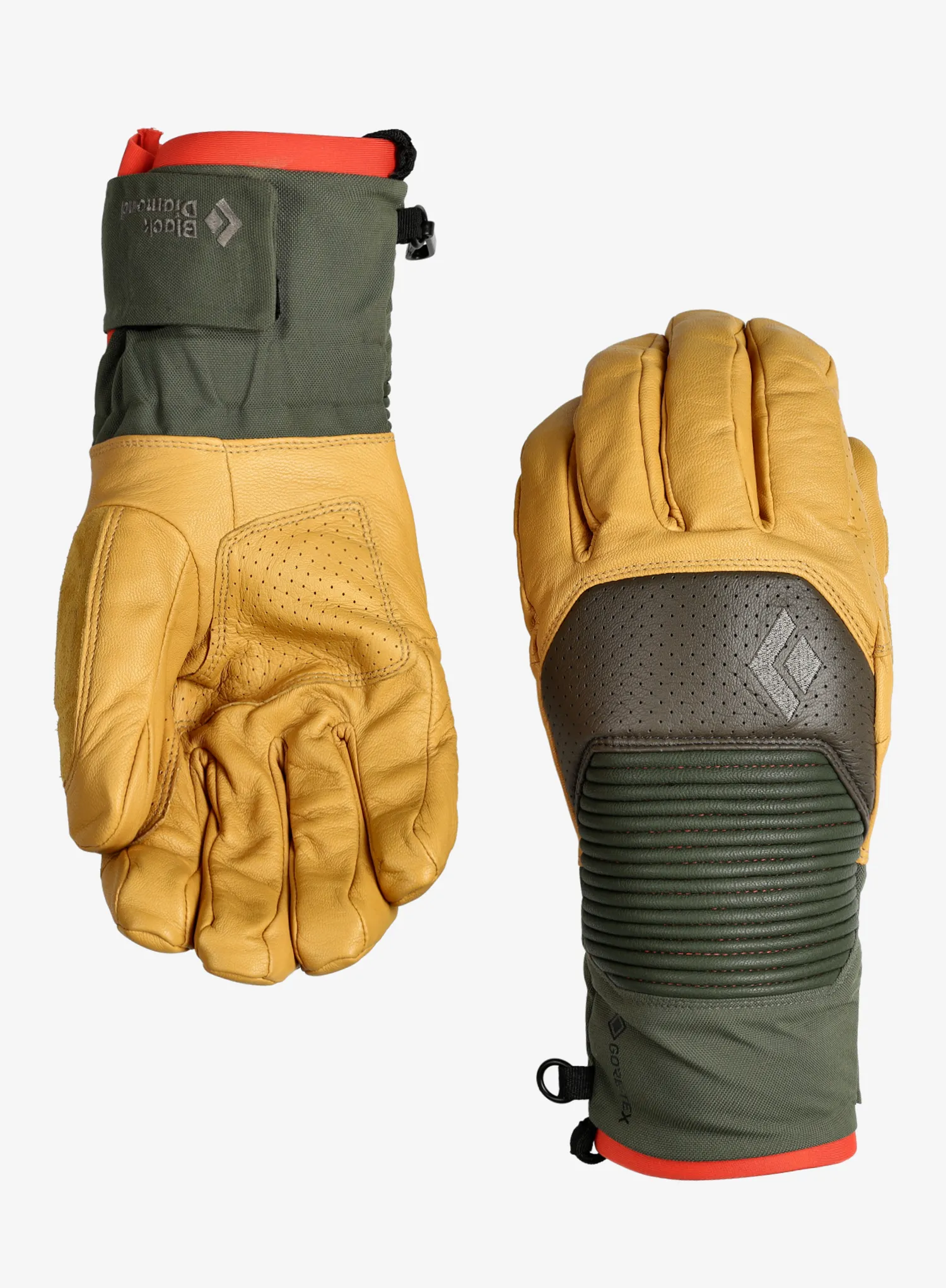 Lyžařské rukavice Black Diamond Impulse Gloves - beeswax/walnut