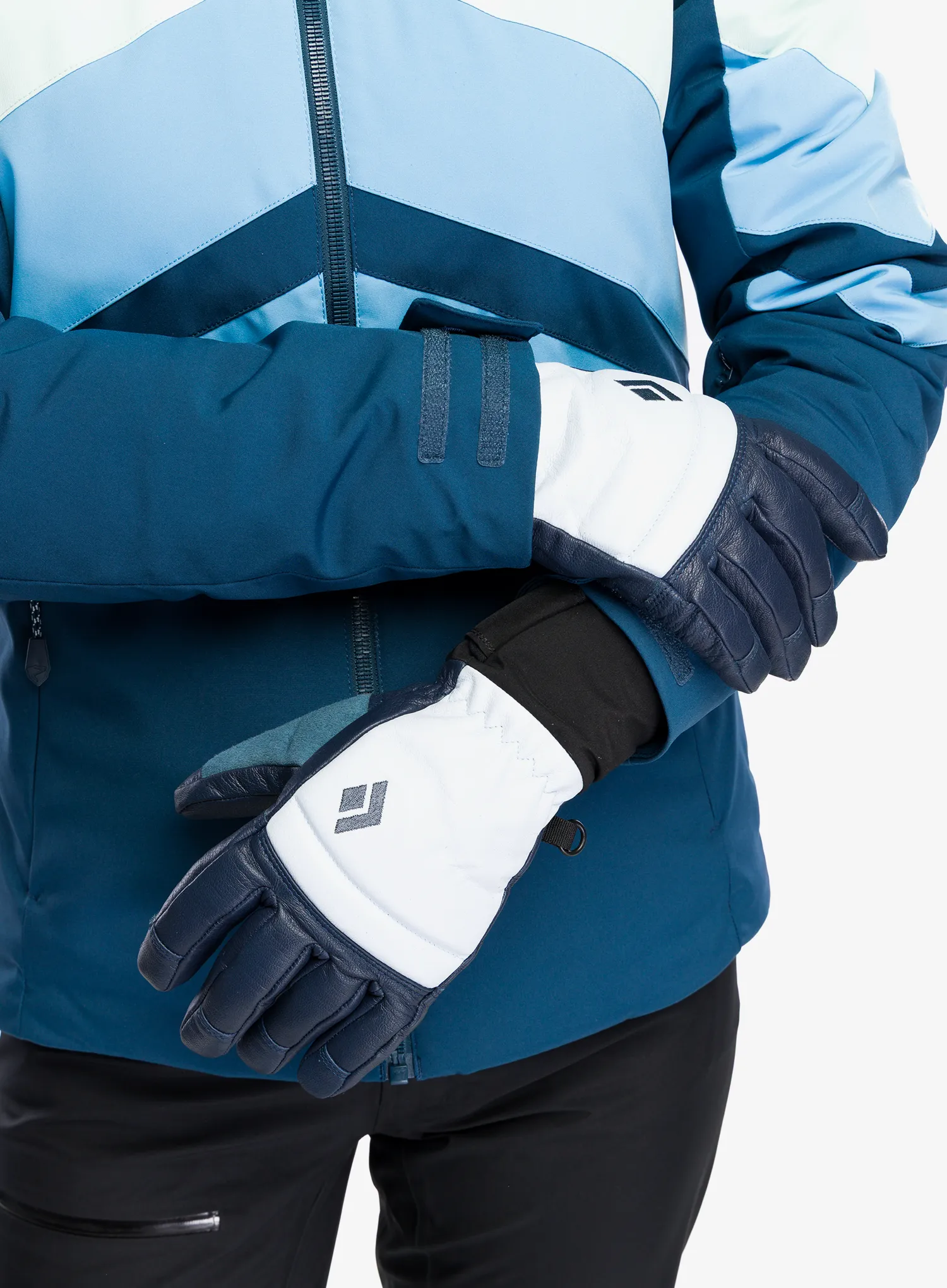 Lyžařské rukavice dámské Black Diamond Spark Gloves - charcoal/blue