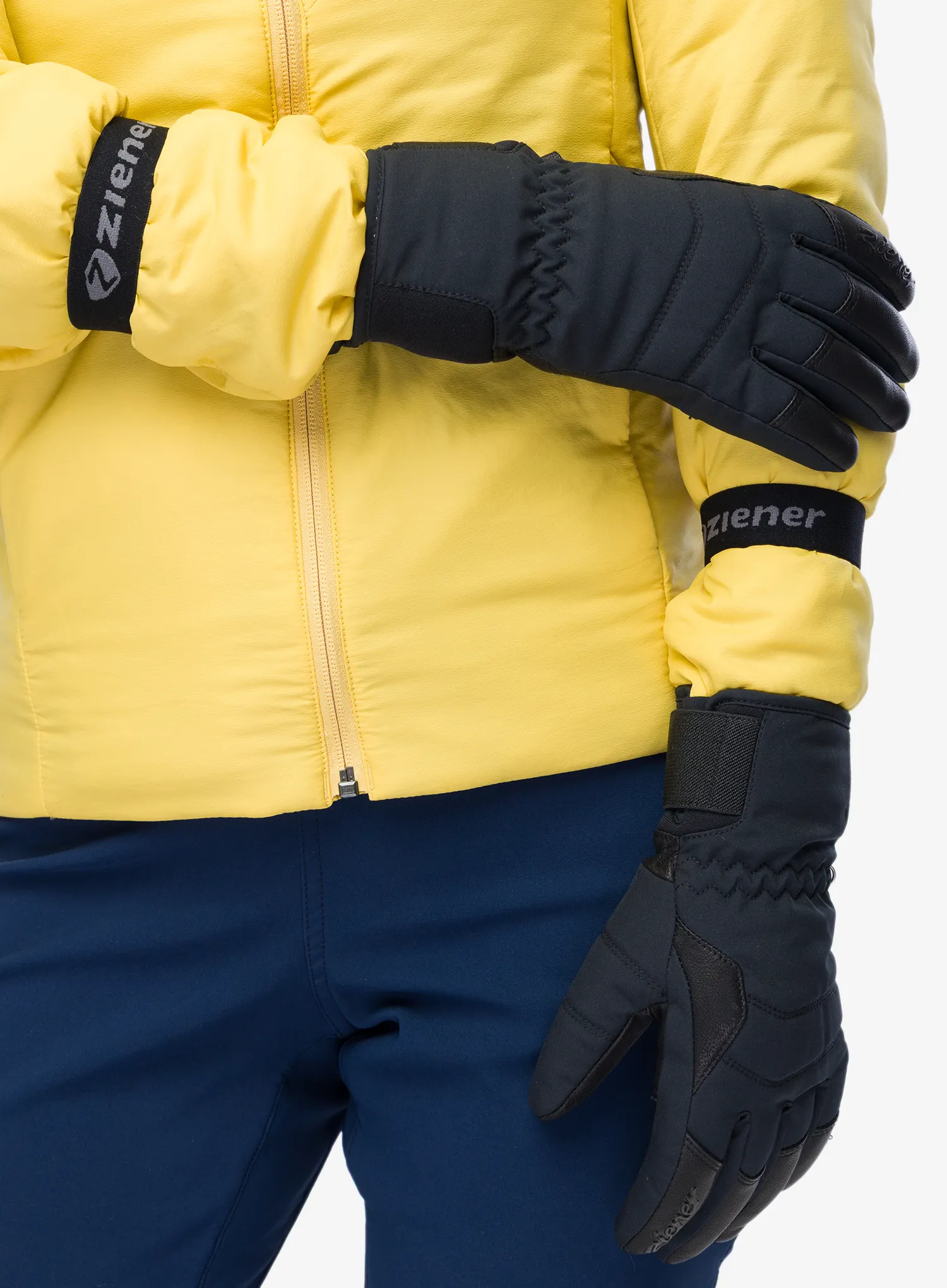 Lyžařské rukavice dámské Ziener Kale AS AW Glove - black
