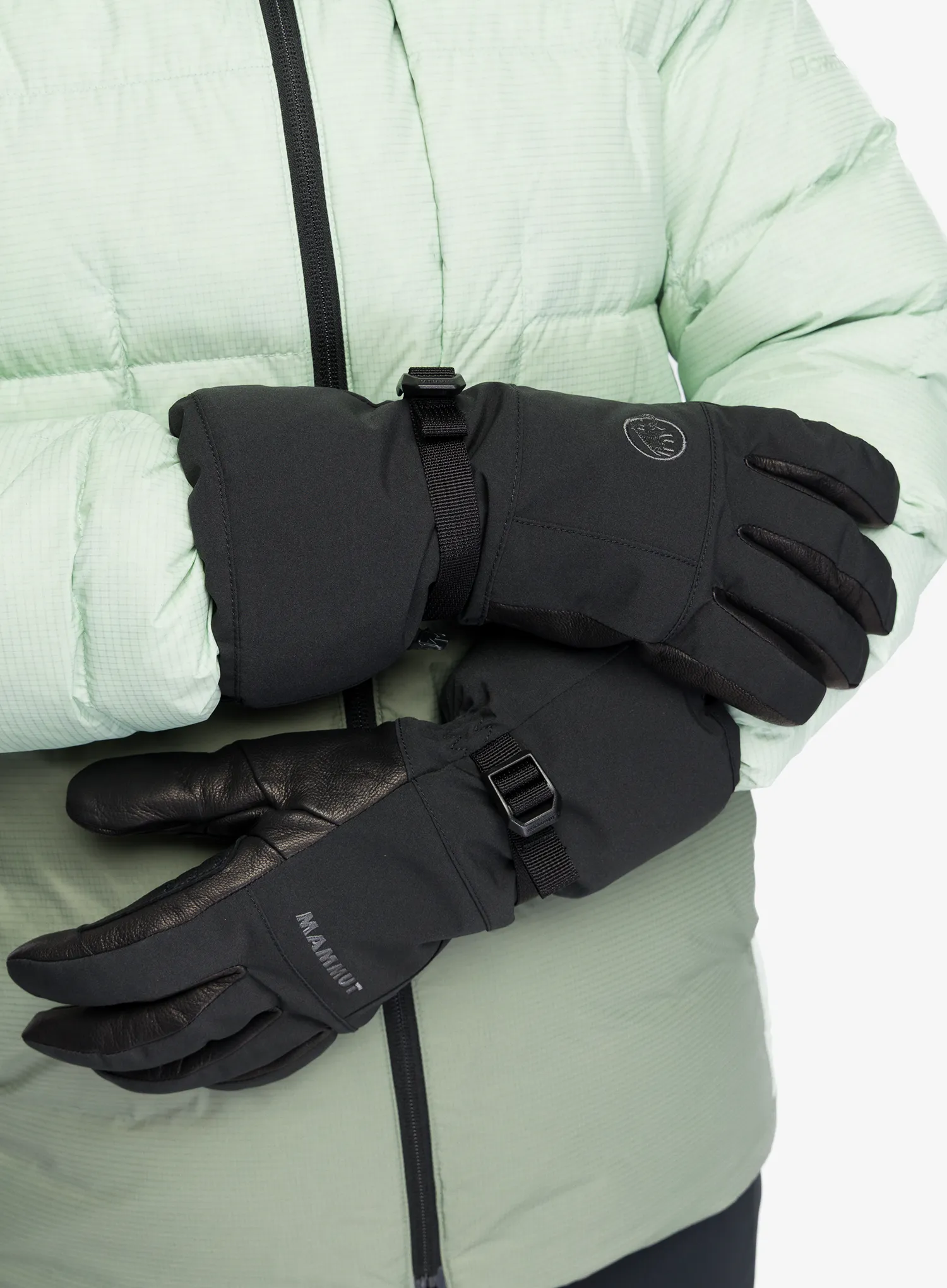 Lyžařské rukavice Mammut Stoney Glove - black