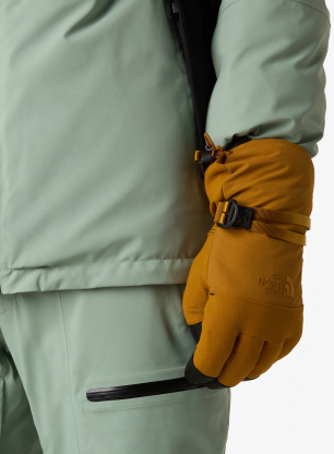 Lyžařské rukavice The North Face Montana Leather WP Glove - timber tan/timber tan heather