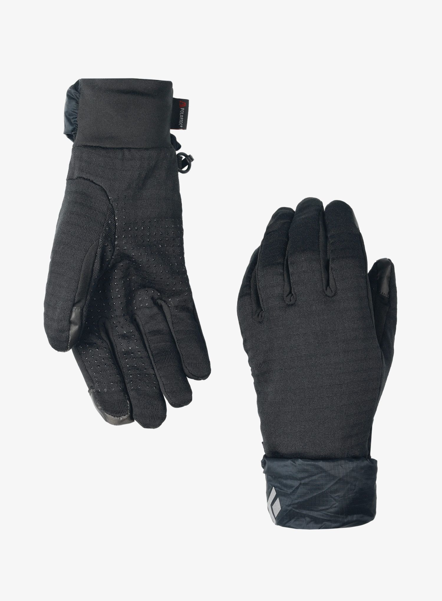 Běžecké rukavice Black Diamond Wind Hood GridTech - black