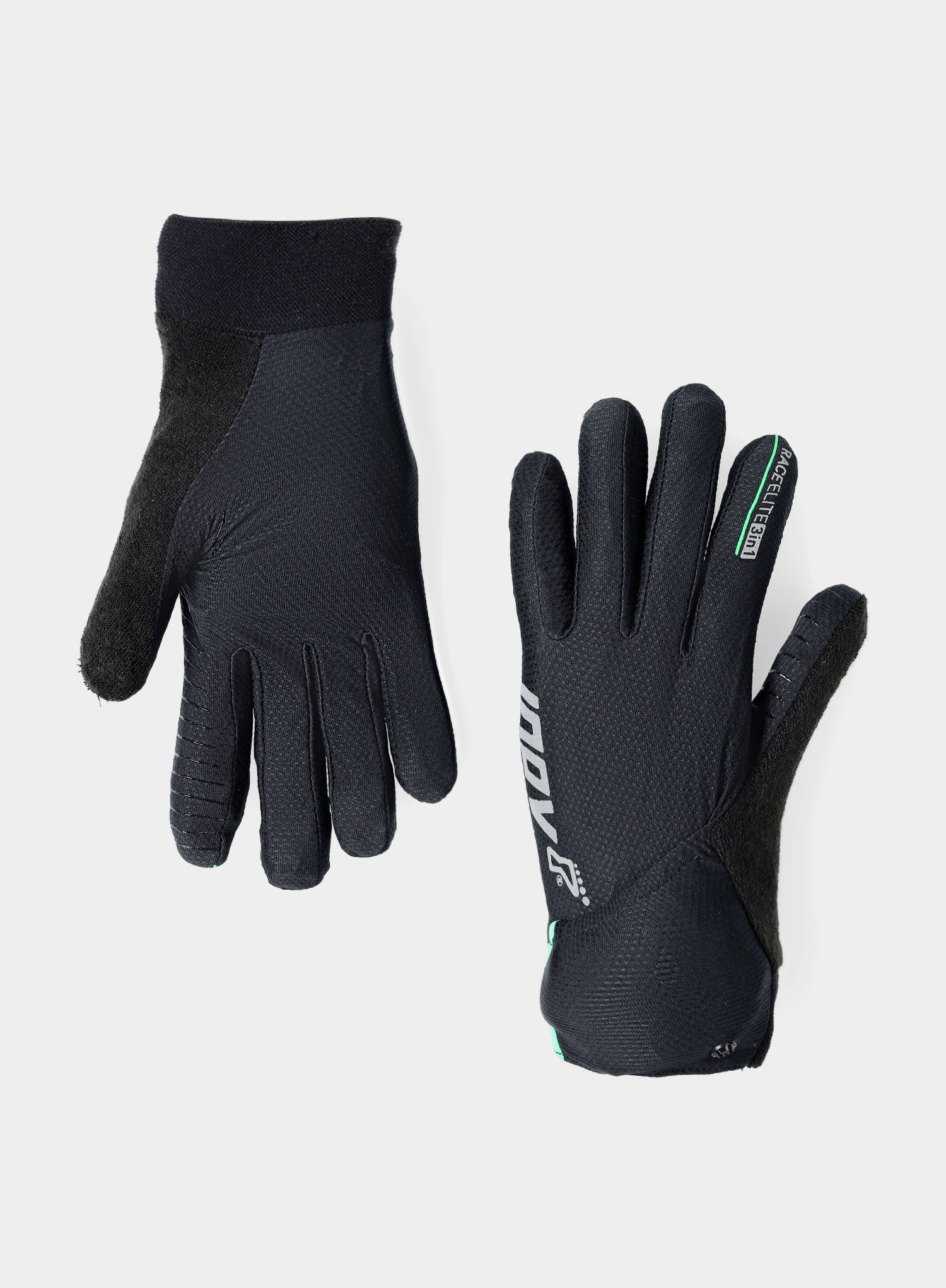 Běžecké rukavice Inov-8 Race Elite 3 in 1 Glove - black