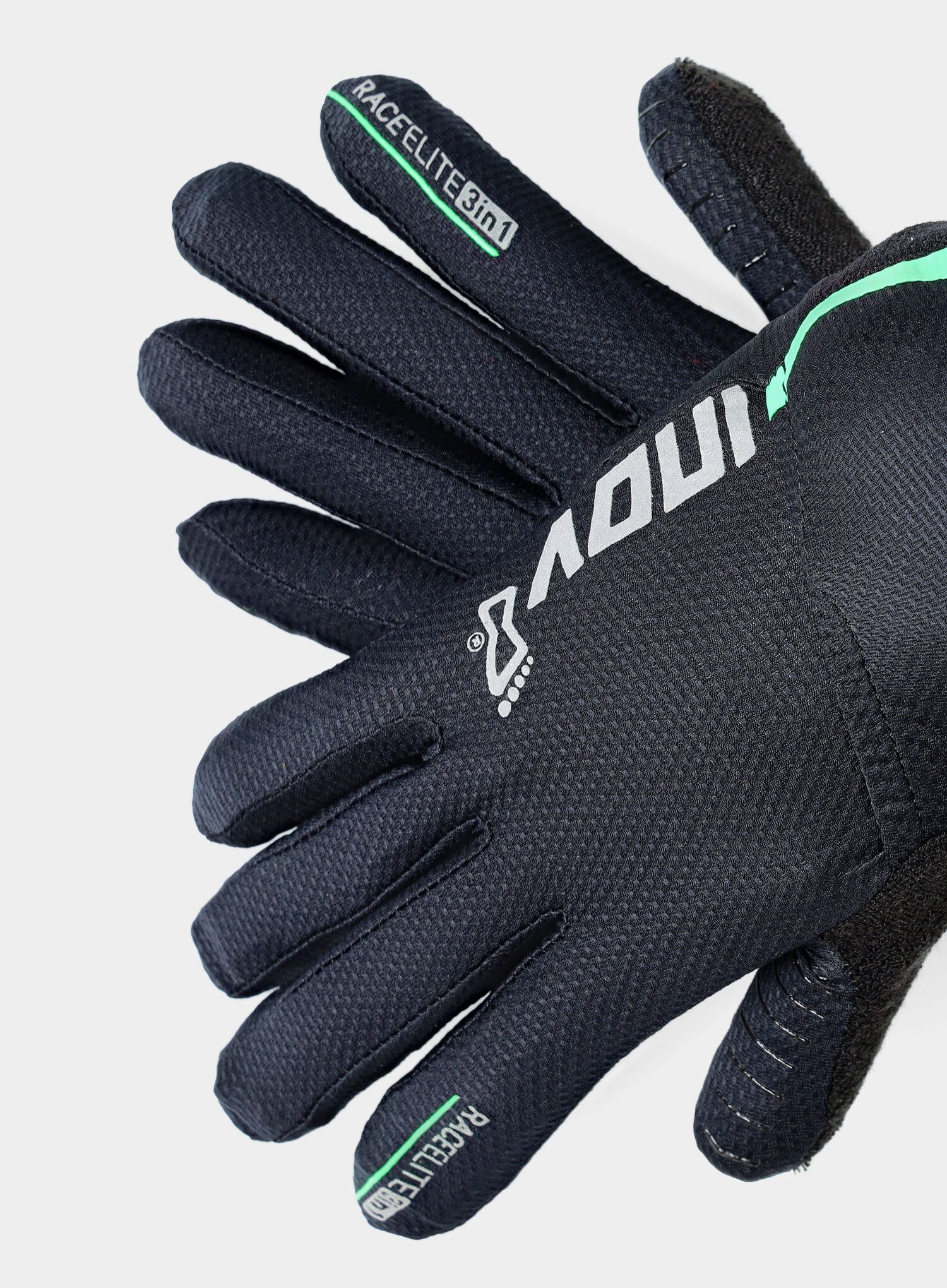 Běžecké rukavice Inov-8 Race Elite 3 in 1 Glove - black