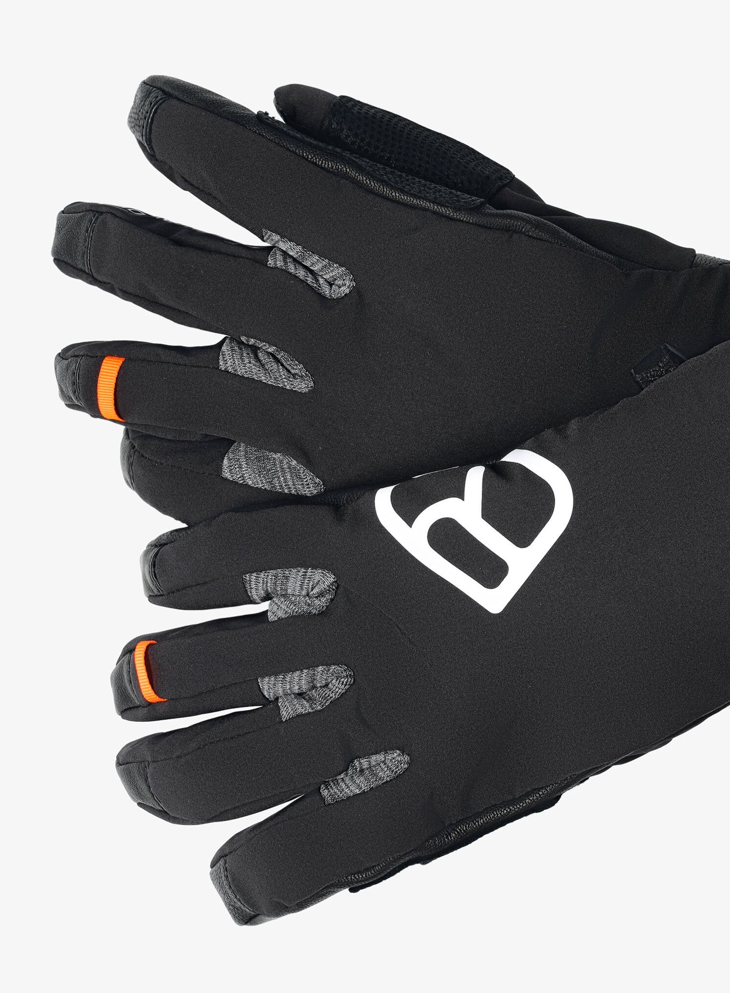 Nepromokavé rukavice Ortovox Tour Glove - black raven