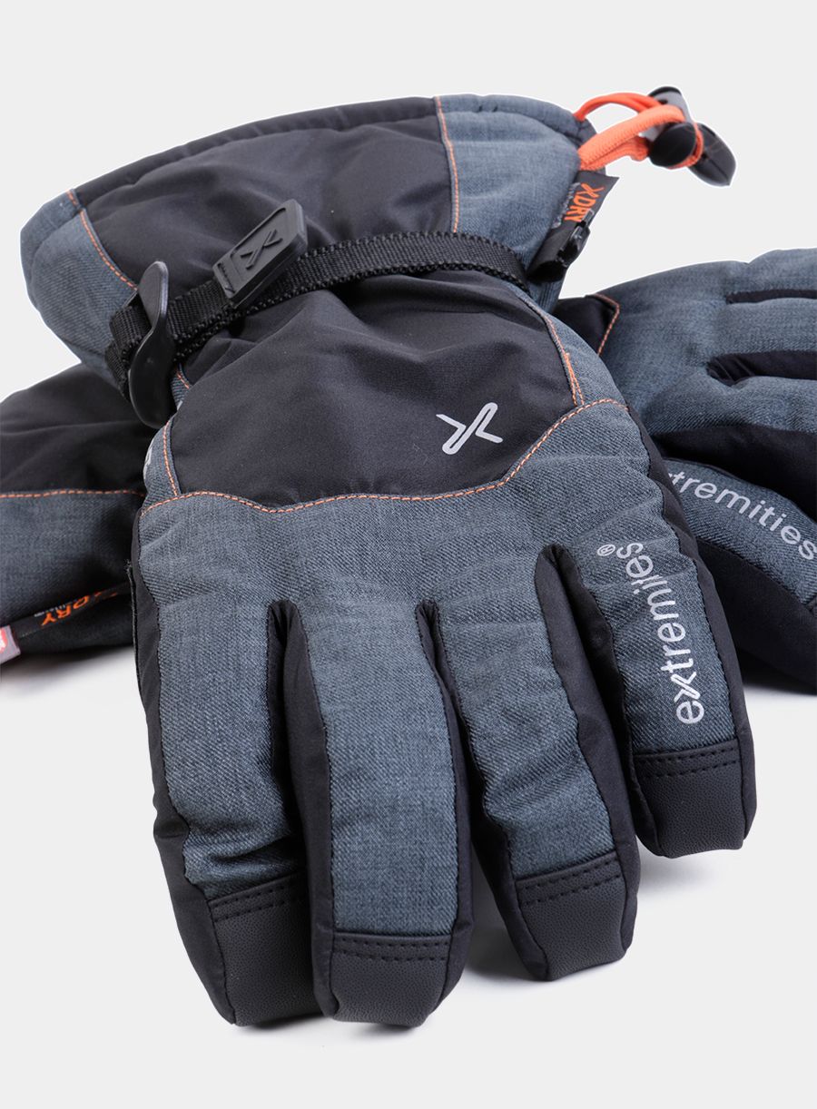 Zimní rukavice Extremities Torres Peak Glove - grey/black