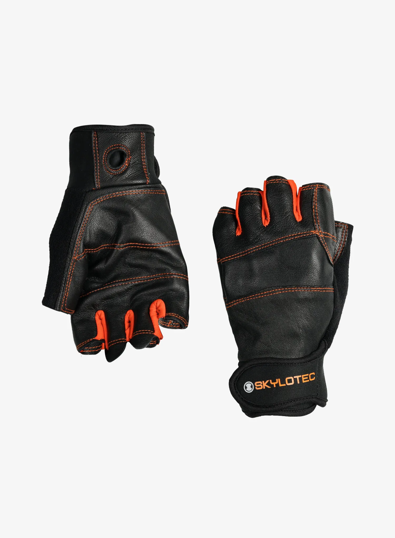 Rukavice bez prstů SKYLOTEC Progrip Ferrata - black/black