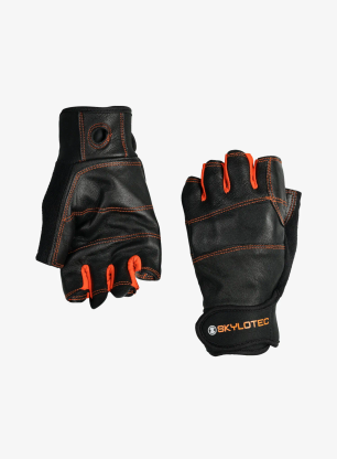 Rukavice bez prstů SKYLOTEC Progrip Ferrata - black/black