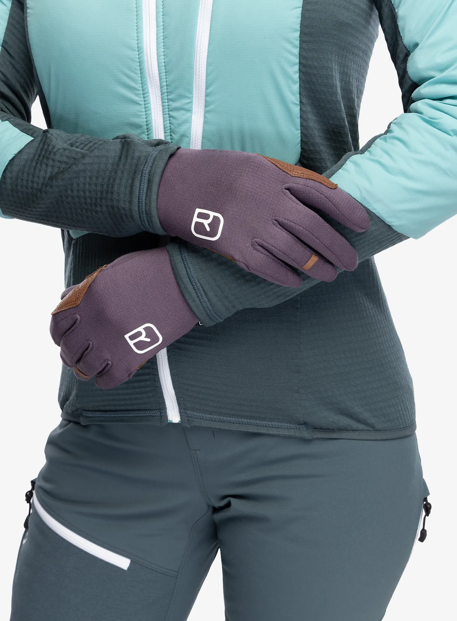 Dámské rukavice Ortovox Fleece Light Glove - wild berry