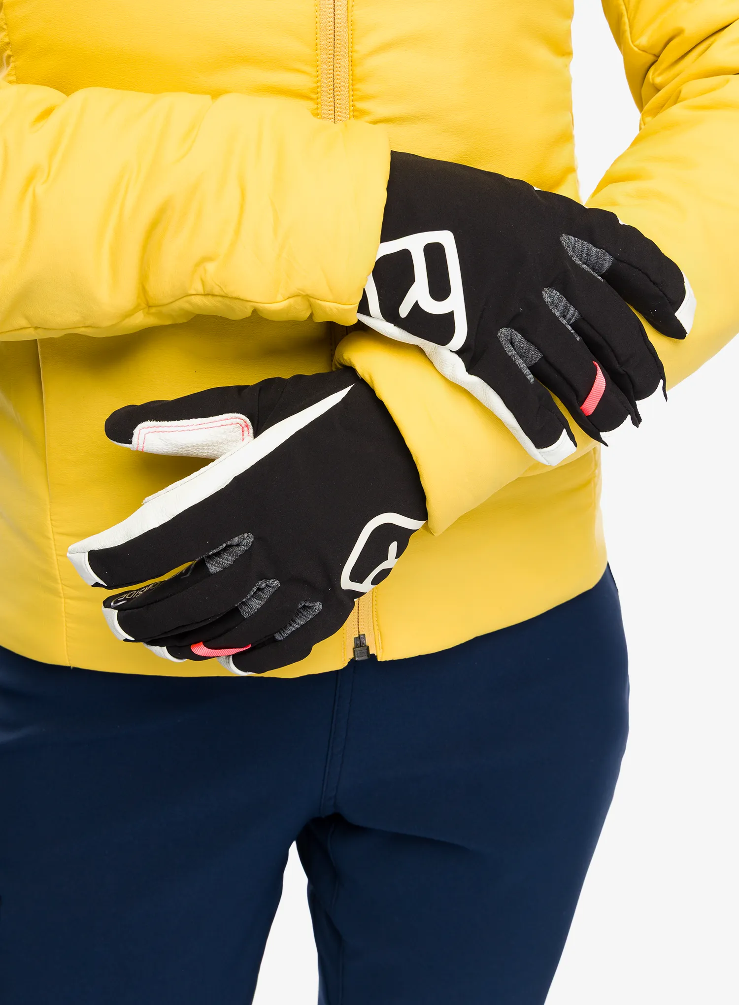 Dámské rukavice Ortovox Tour Glove - black raven