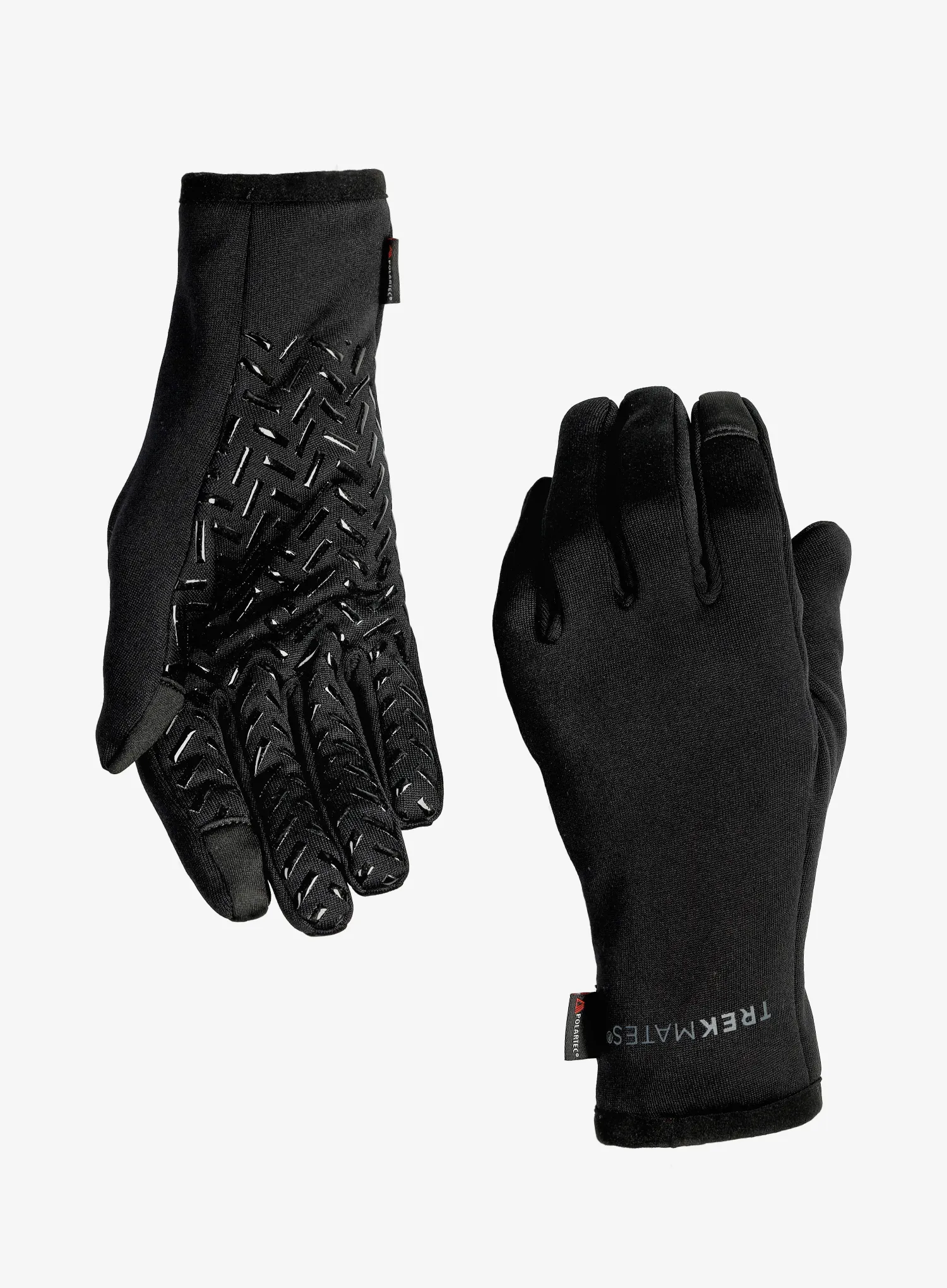 Dotykové rukavice Trekmates Strath Grip Glove - black