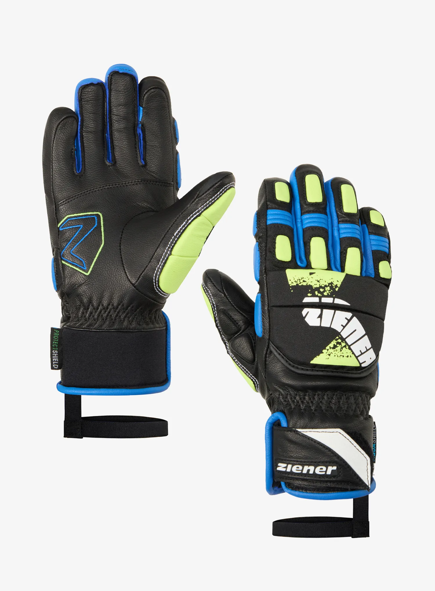 Dětské rukavice Ziener Lonos AS PR Glove - persian blue