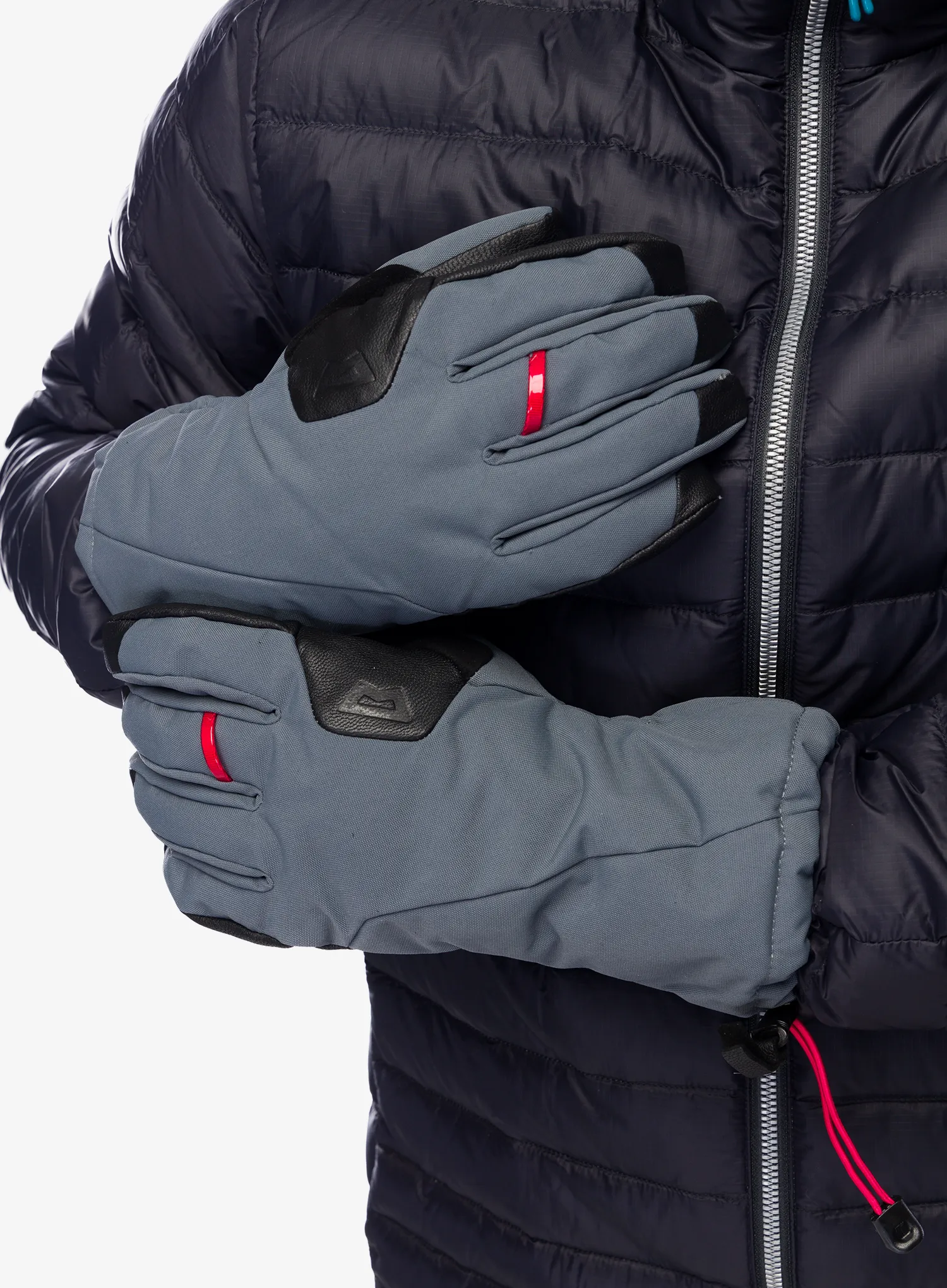 Pánské rukavice Mountain Equipment Guide Glove- flint grey/black