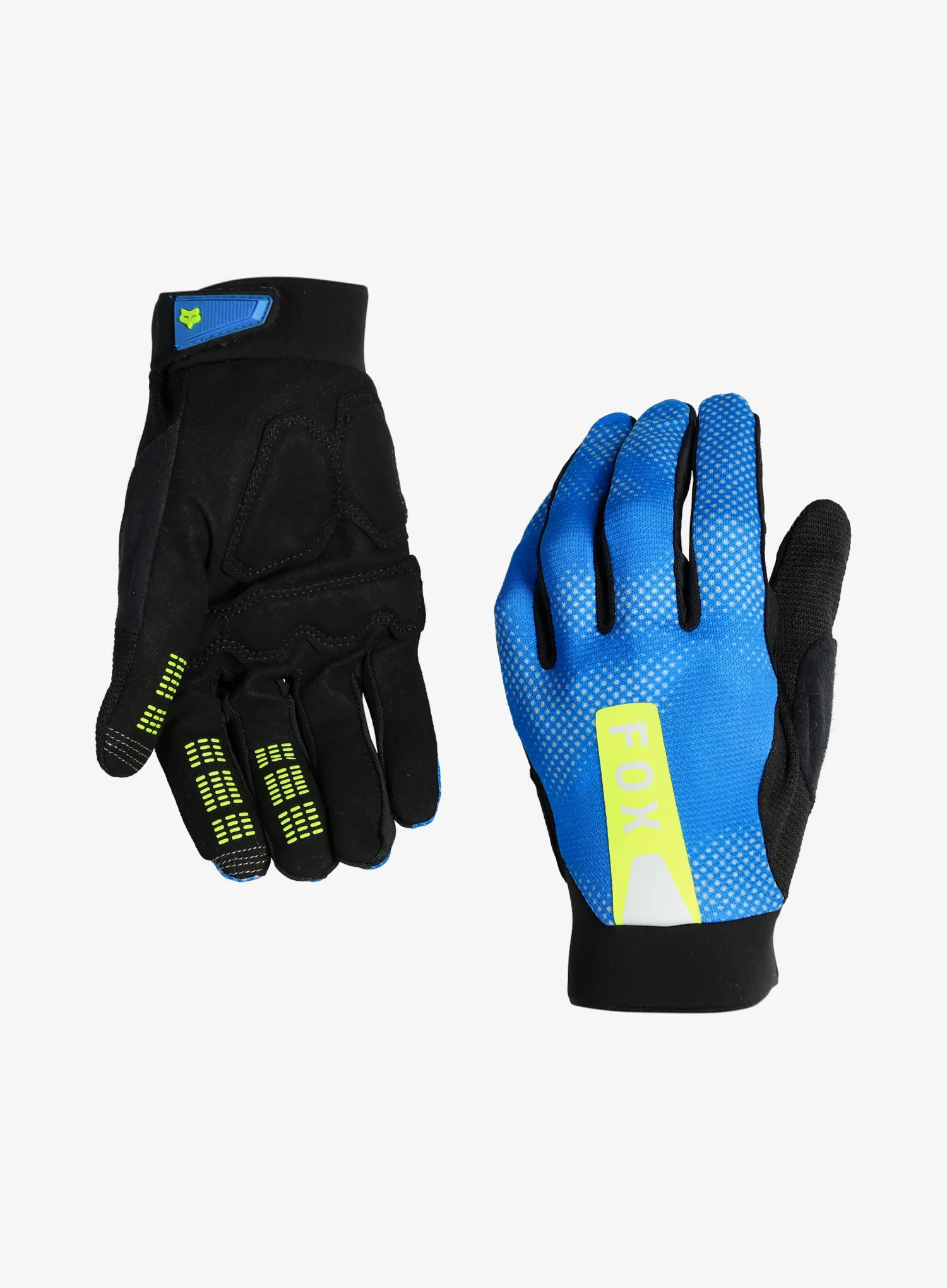 Cyklistické rukavice Fox Ranger Glove Gel Tactile - blue jewel