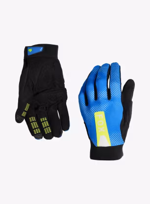 Cyklistické rukavice Fox Ranger Glove Gel Tactile - blue jewel