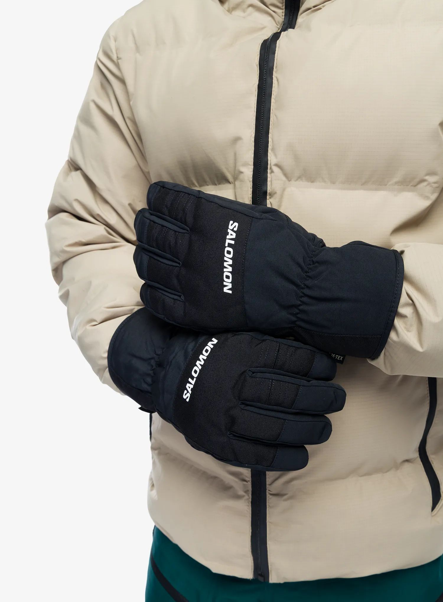 Rukavice na lyže Salomon Force GTX - deep black