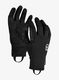 Rukavice Ortovox Fleece Light Glove - black raven