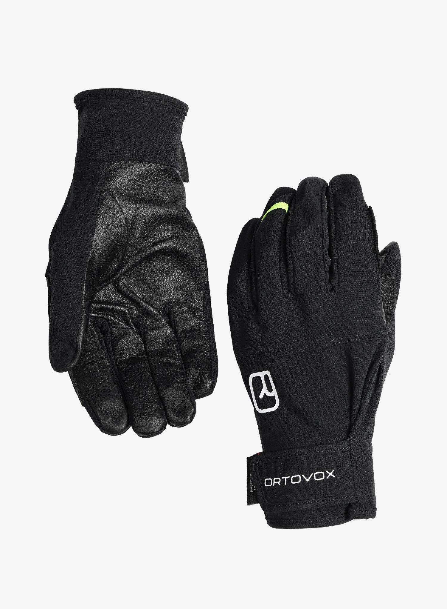 Rukavice Ortovox Tour Light Glove - black raven