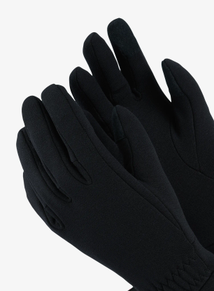 Dámské fleecové rukavice Mountain Equipment Touch Screen Glove - black/black