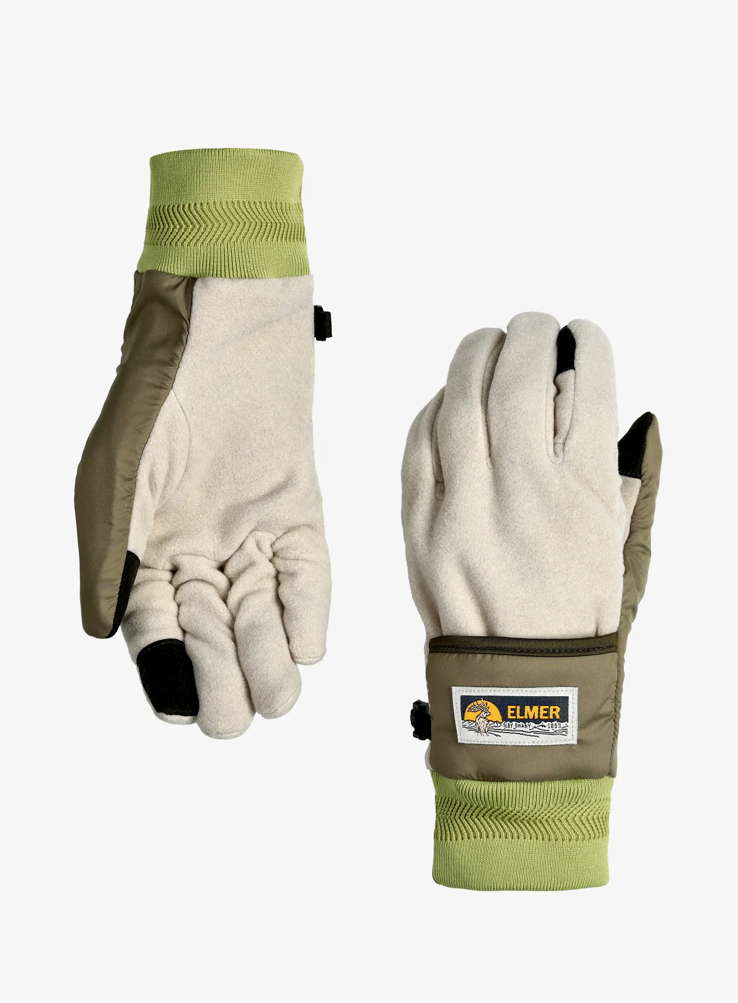 Fleecové rukavice Elmer EM305 City Pro - oatmeal