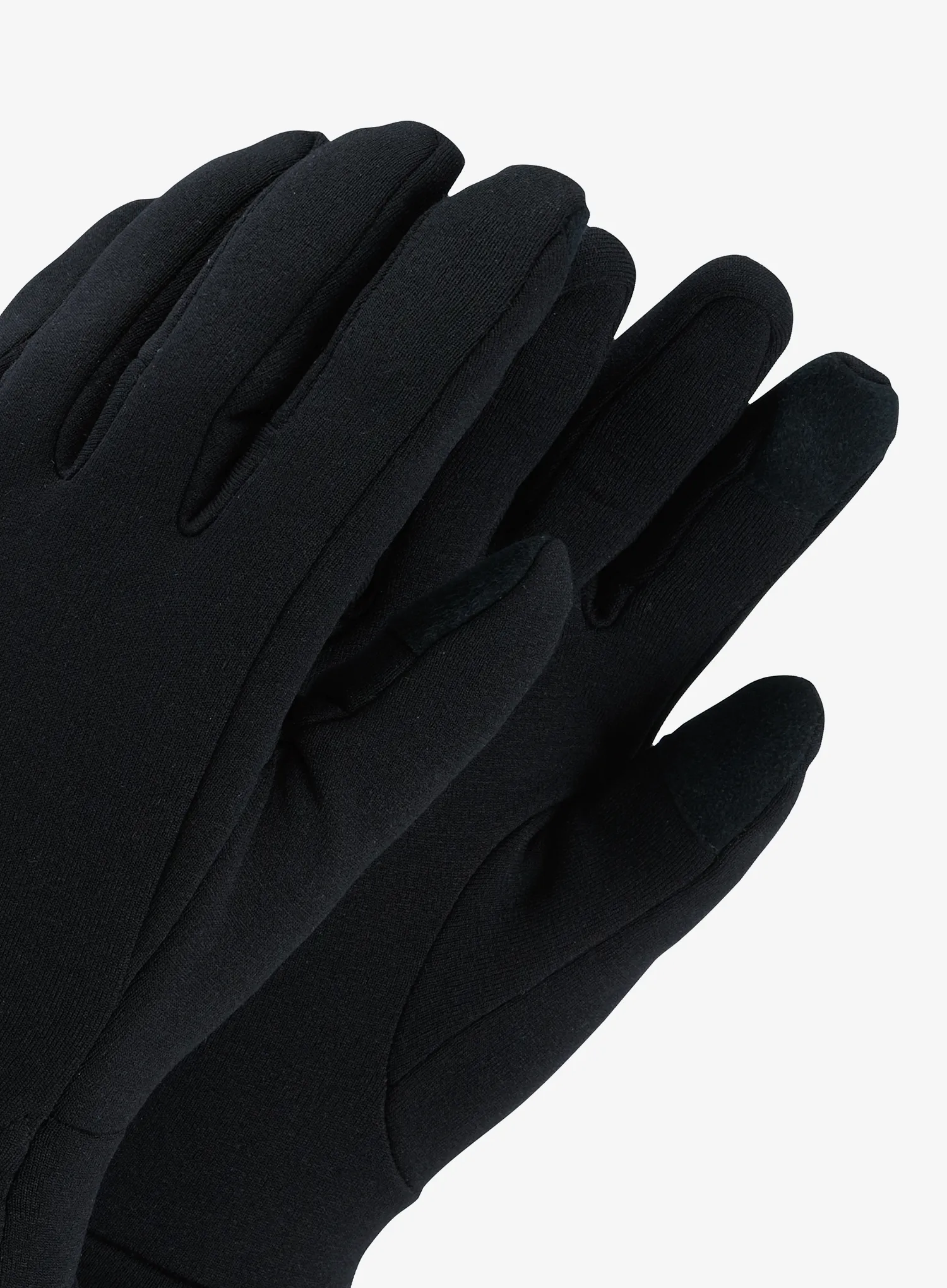 Fleecové rukavice Mountain Equipment Touch Screen Glove - black