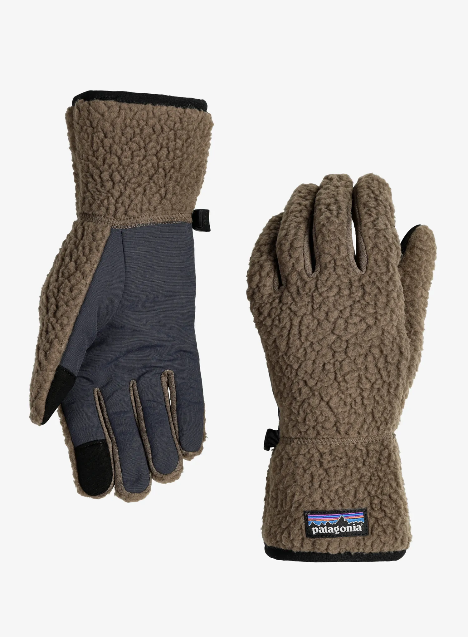 Fleecové rukavice Patagonia Retro Pile Gloves - marlow brown