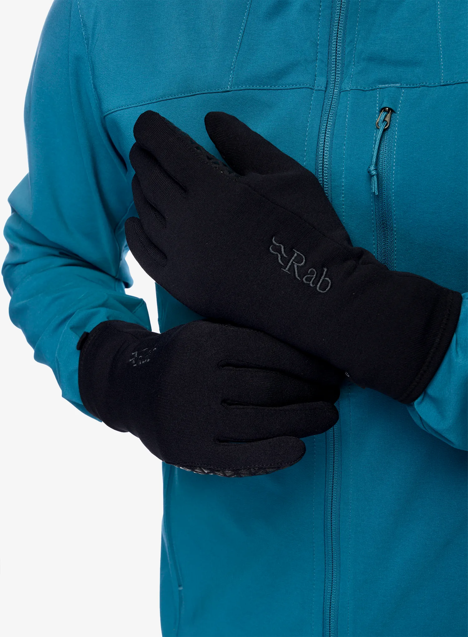 Rukavice Rab Power Stretch Contact Grip Glove - black