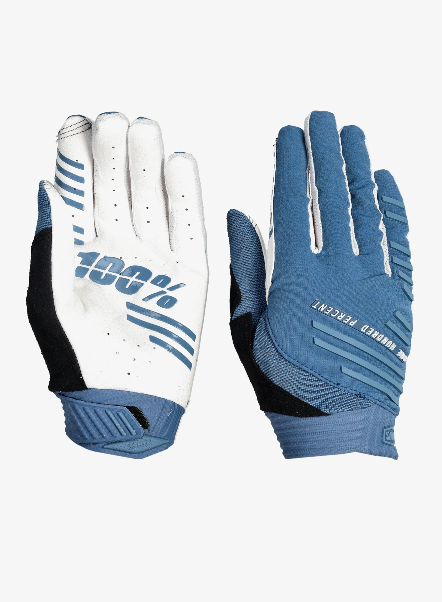 Rukavice na kolo 100% R-Core Gloves - slate blue