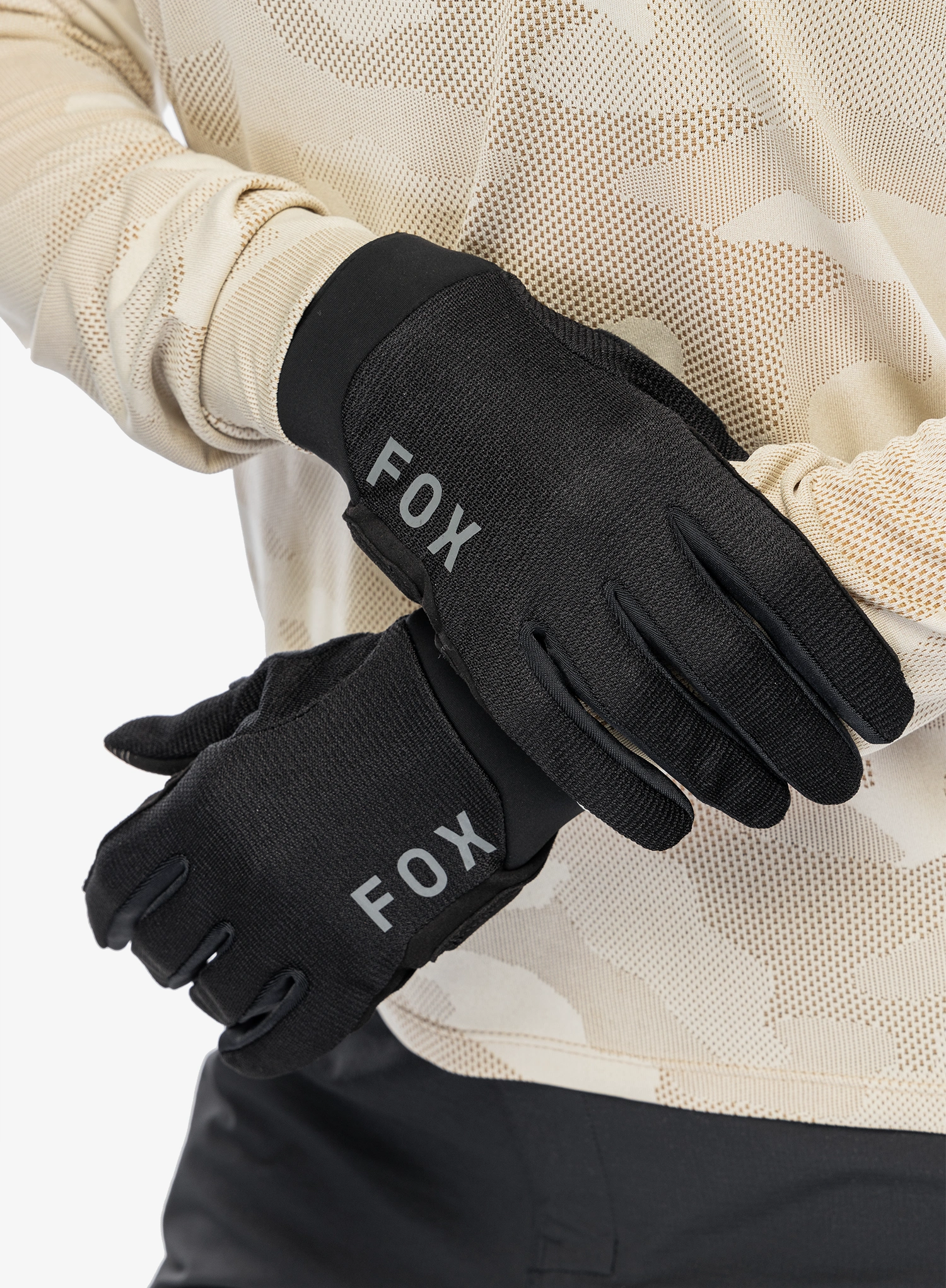 Cyklistické rukavice dámské Fox Ranger Glove Gel - black/black